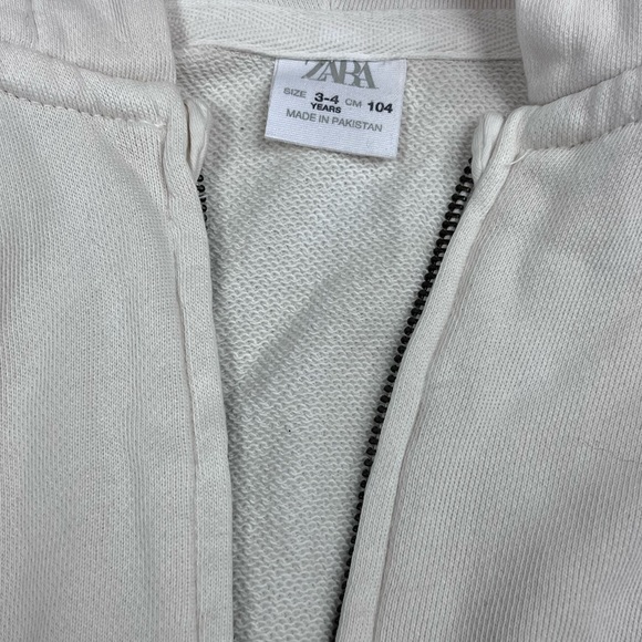 Zara “Good Times Forever” zip up hoodie - Picture 4 of 6